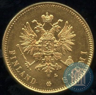 Picture 20 markkaa 1910 year L 