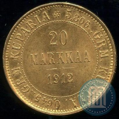Picture 20 markkaa 1912 year S 