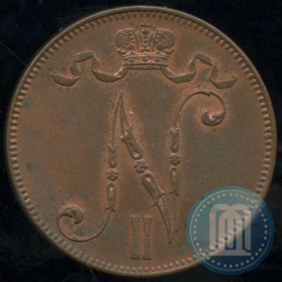 Picture 5 pennia 1913 year  
