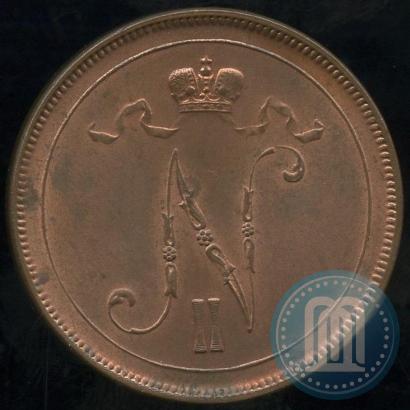Picture 10 pennia 1897 year  