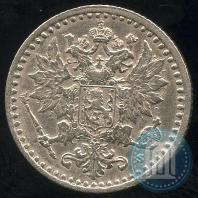 Picture 25 pennia 1866 year S 