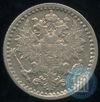 Picture 25 pennia 1866 year S 