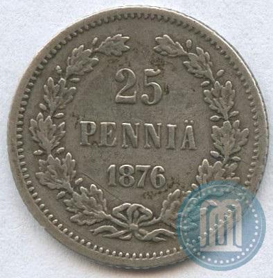 Фото 25 пенни 1876 года S 