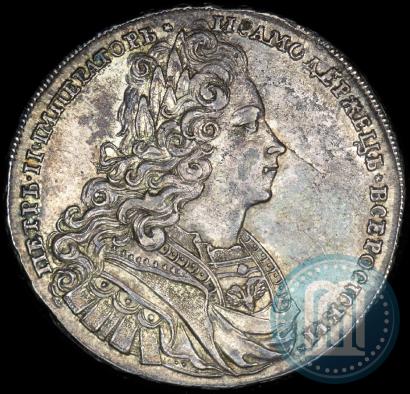 Picture 1 rouble 1727 year  "Moscow type"