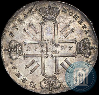Picture 1 rouble 1727 year  "Moscow type"
