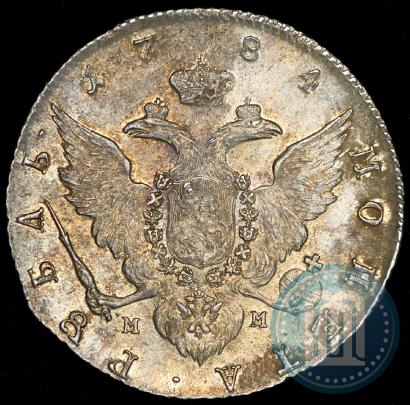 Picture 1 rouble 1784 year СПБ-ММ 
