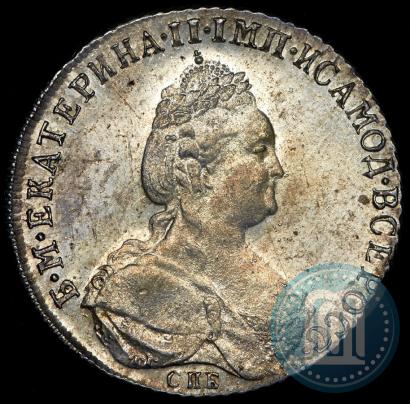 Picture Poltina 1791 year СПБ-ЯА 
