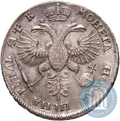 Фото 1 рубль 1720 года OK "Портрет в латах"