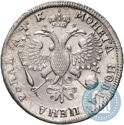 Фото 1 рубль 1720 года OK "Портрет в латах"