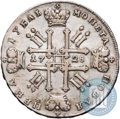 Picture 1 rouble 1728 year  "Type of 1728"