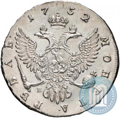 Picture 1 rouble 1752 year ММД-Е 