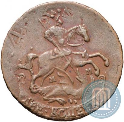 Фото 2 копейки 1763 года ММ 