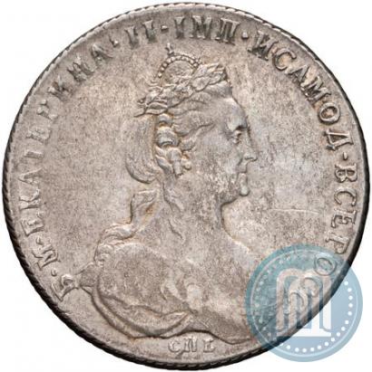 Picture 1 rouble 1780 year СПБ-ИЗ 