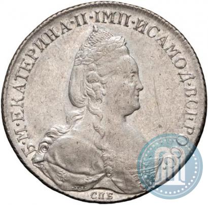 Picture 1 rouble 1783 year СПБ-ИЗ 