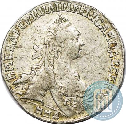 Picture 15 kopecks 1770 year ММД 