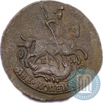 Picture 2 kopecks 1790 year ЕМ 