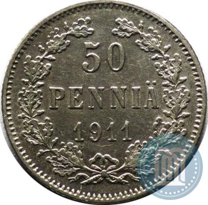 Picture 50 pennia 1911 year L 