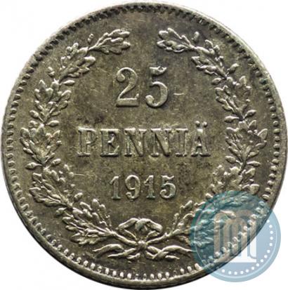 Фото 25 пенни 1915 года S 