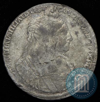 Фото 1 рубль 1734 года  "Тип 1735 года"