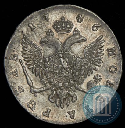 Picture 1 rouble 1746 year СПБ 