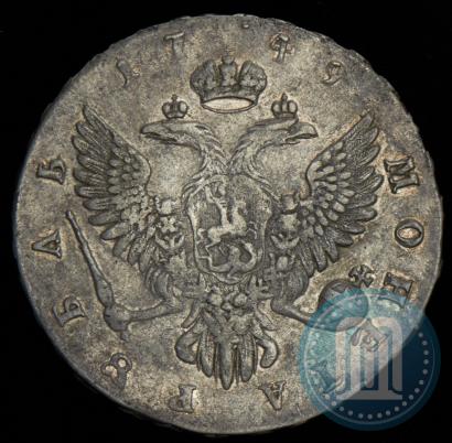 Picture 1 rouble 1749 year ММД 