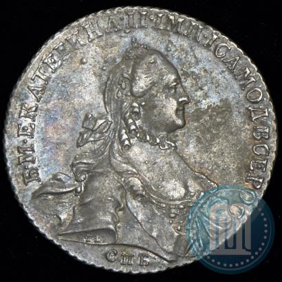Picture 1 rouble 1763 year СПБ-ЯI 