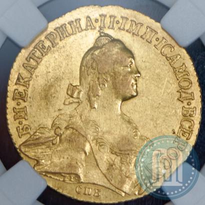 Picture 10 roubles 1766 year СПБ 
