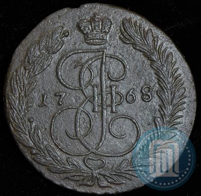 Фото 5 копеек 1768 года ЕМ 