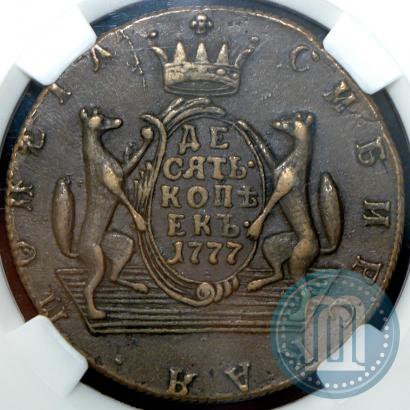Picture 10 kopecks 1777 year КМ 