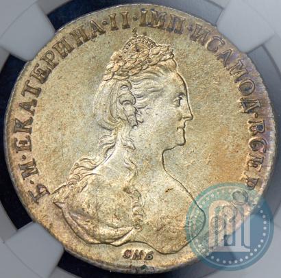 Picture 1 rouble 1780 year СПБ-ИЗ 
