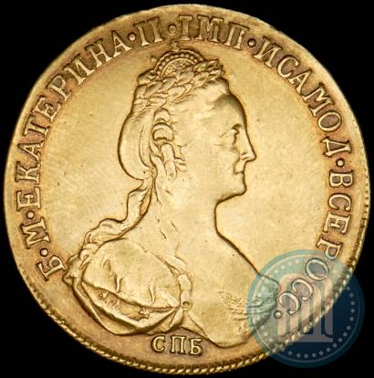 Picture 10 roubles 1781 year СПБ 