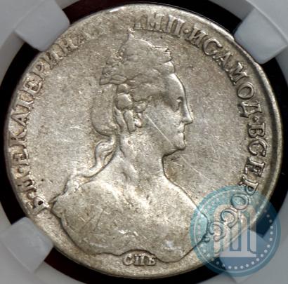 Picture 1 rouble 1781 year СПБ-ИЗ 