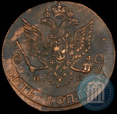 Picture 5 kopecks 1785 year КМ 