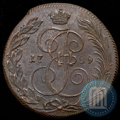 Фото 5 копеек 1789 года КМ 