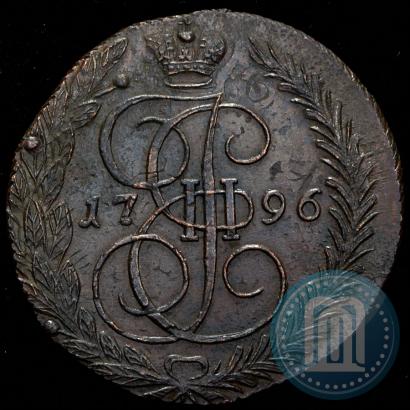 Picture 5 kopecks 1796 year ЕМ "Paul's restrike"