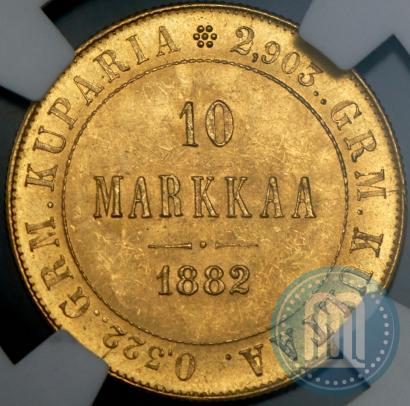Фото 10 марок 1882 года S 