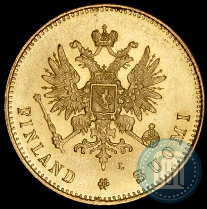 Picture 20 markkaa 1891 year L 