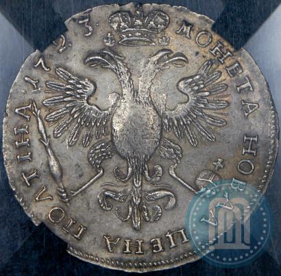Picture Poltina 1723 year  "Portrait with ermine mantle"