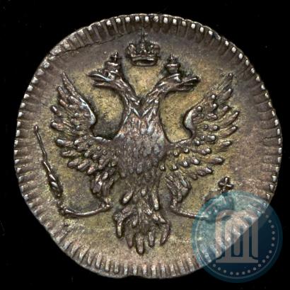 Picture 2 kopecks 1757 year  "For Livonia"