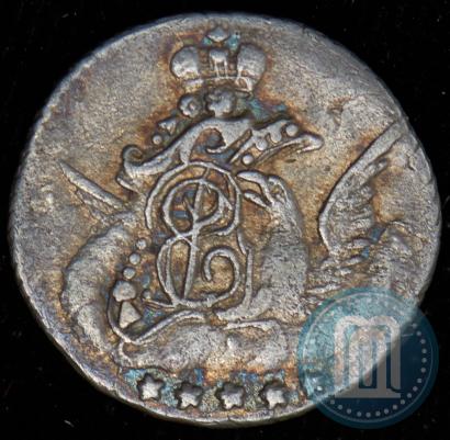 Фото 5 копеек 1758 года СПБ 
