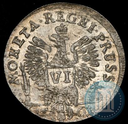 Picture 6 groszy 1761 year  