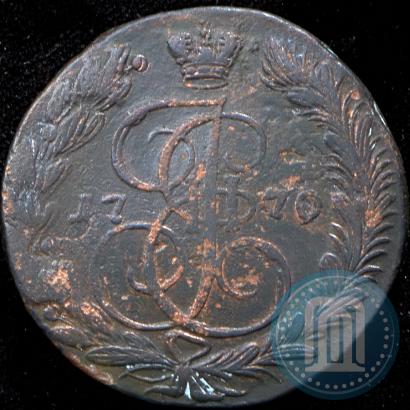 Picture 5 kopecks 1770 year ЕМ 
