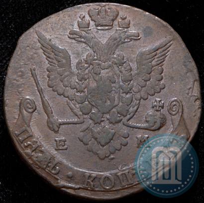 Фото 5 копеек 1778 года ЕМ 