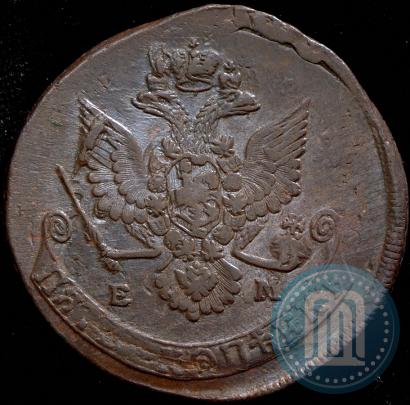 Фото 5 копеек 1780 года ЕМ 