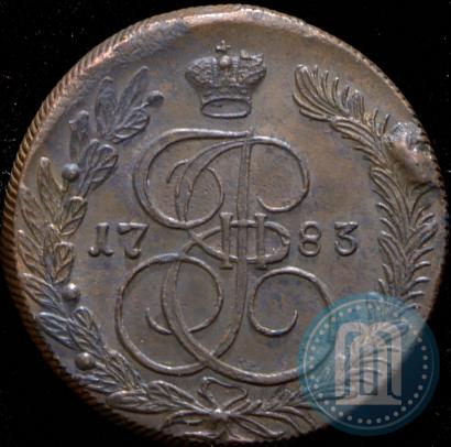 Фото 5 копеек 1783 года КМ 