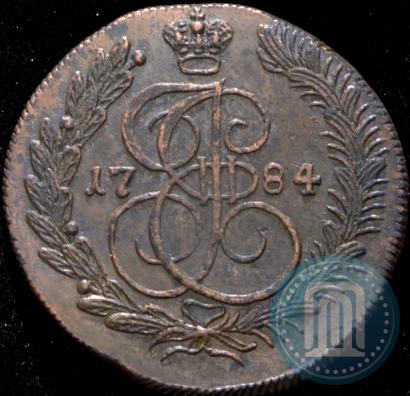 Picture 5 kopecks 1784 year КМ 