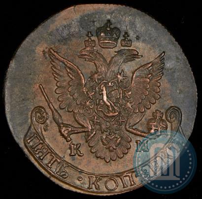 Picture 5 kopecks 1785 year КМ 
