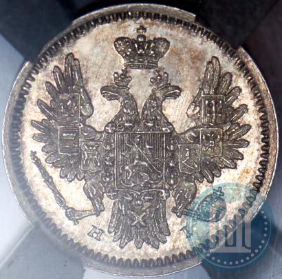 Picture 5 kopecks 1855 year СПБ-НІ 