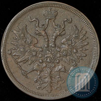 Picture 5 kopecks 1865 year ЕМ 
