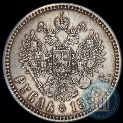 Picture 1 rouble 1888 year (АГ) 